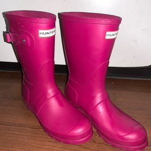 Hunter rain boots